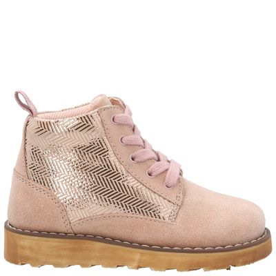 Imagen 2 del producto Botín Cuero Niña Fallbroke Rosado HUSH PUPPIES.