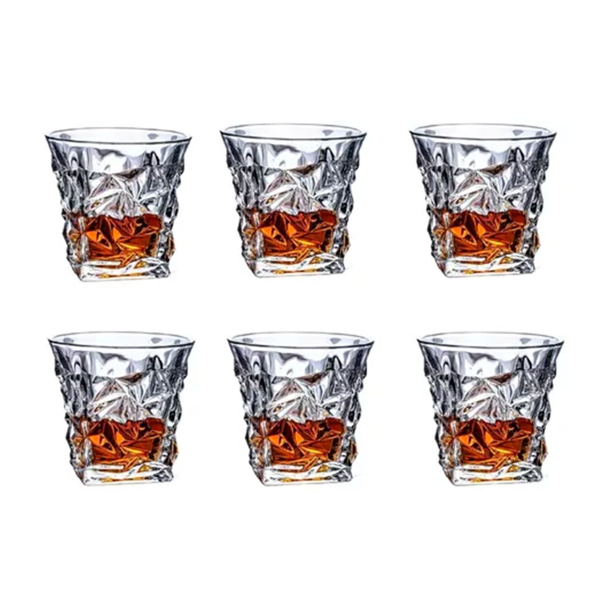 GENERICO - Vaso Para Whisky Pack 6 Unidades 285ml