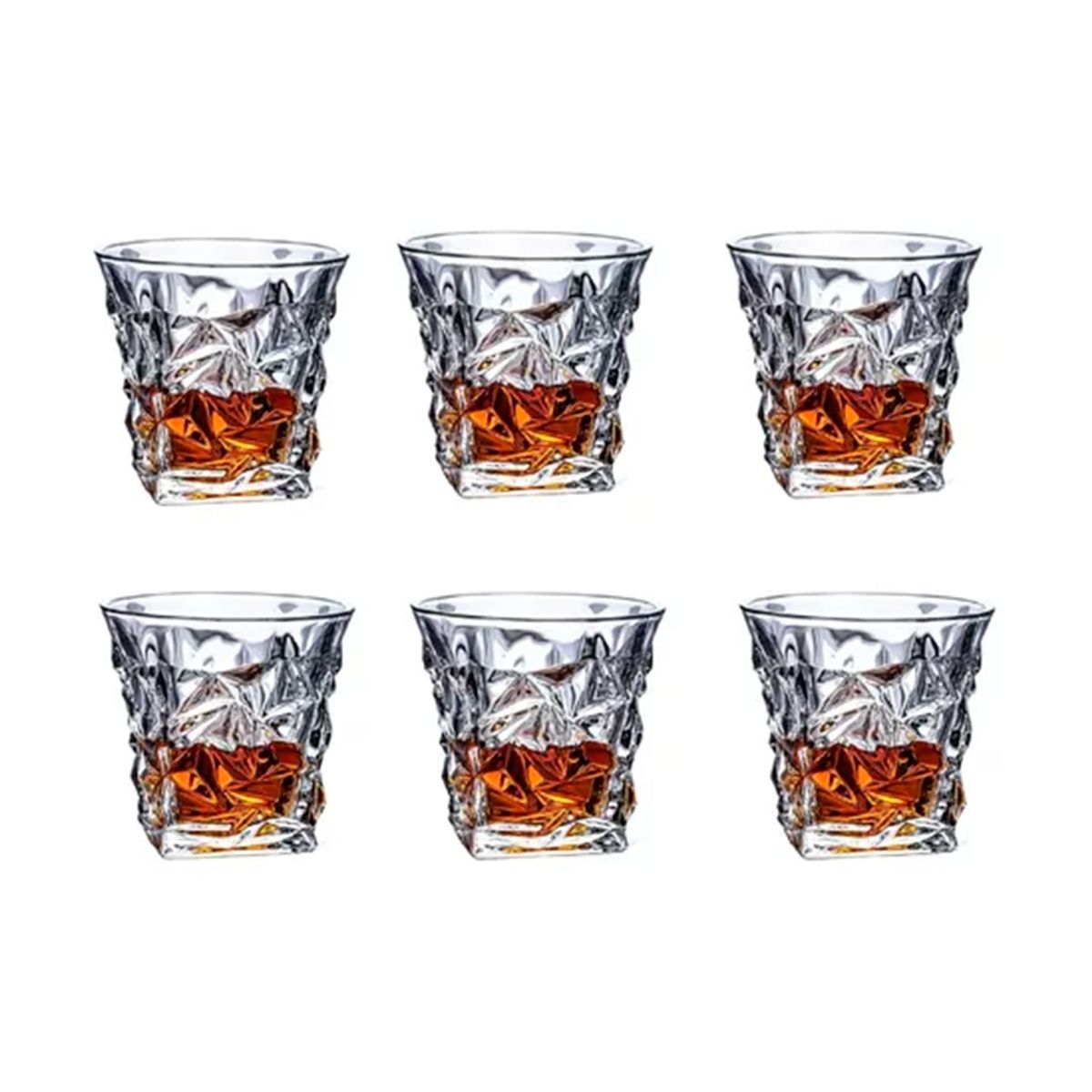 GENERICO - Vaso Para Whisky Pack 6 Unidades 285ml