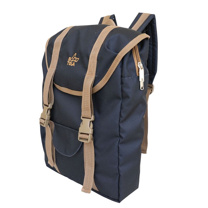 BOTELA - Mochila Notebook Curva Sustentable Negra Botela