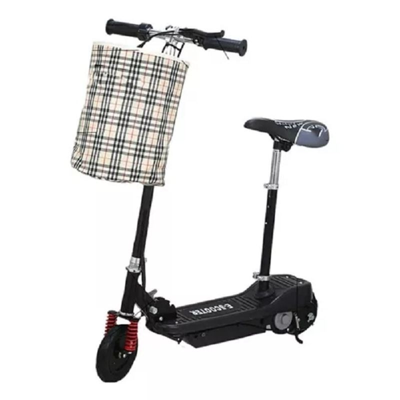 GENERICO - Scooter Adulto Eléctrico Plegable Metalico 15 Km/h 215197