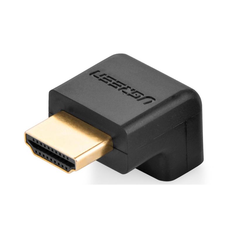 UGREEN - Adaptador Curvo HDMI 20 4K60Hz MH Down Negro UGREEN