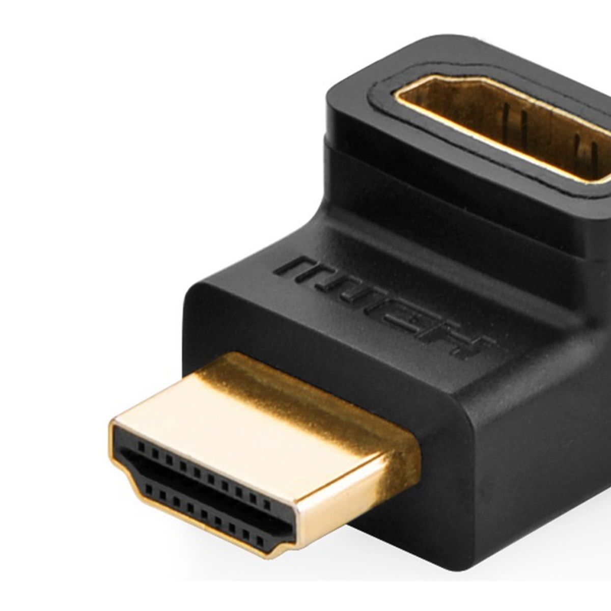 UGREEN - Adaptador Curvo HDMI 20 4K60Hz MH Up Negro UGREEN