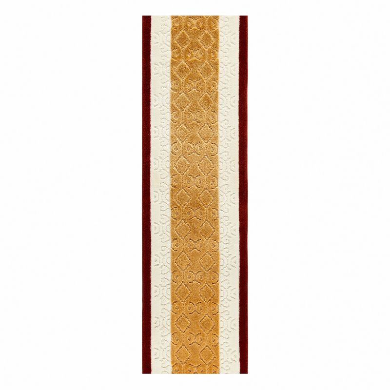MROTTO - Alfombra Pasillo CAFE 67 cm x 10 metros ANTIDESLIZANTE Sin Overlock