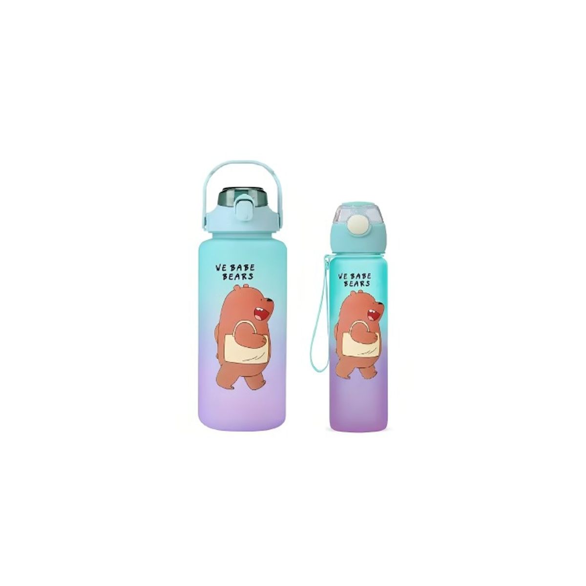 OEM - Pack 2 Botellas Agua Motivacional we are bears