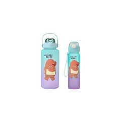 OEM - Pack 2 Botellas Agua Motivacional we are bears