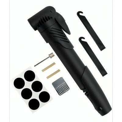 Imagen 2 del producto Set Bombín Inflador Manual Para Bicicleta 120 Psi