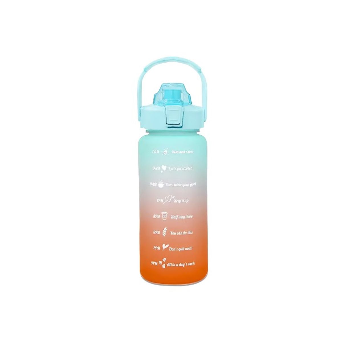 OEM - Pack 2 Botellas Agua Motivacionales De 2 Litros Y 900 M