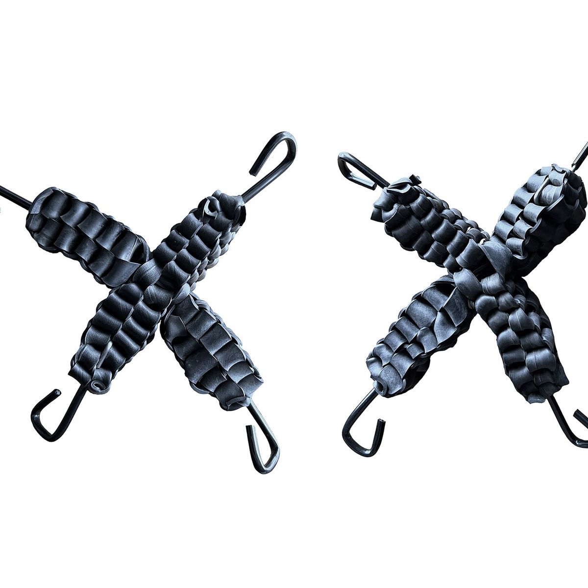 GENERICO - Pack 2 Pulpo Tensor Cadenas Para Nieve 4 Puntas