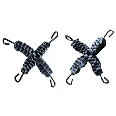 GENERICO - Pack 2 Pulpo Tensor Cadenas Para Nieve 4 Puntas