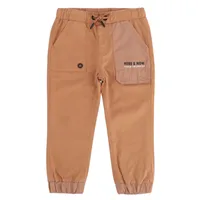 Pantalón Jogger Niño Marrón