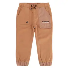 TEDMIMAK - Pantalón Jogger Niño Marrón