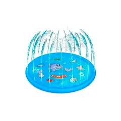GENERICO - Alfombra De Agua 170 Cm Piscina A Chorros Cascada Niños