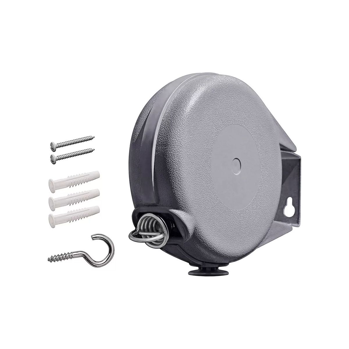 GENERICO - Tendedero De Ropa Retráctil Carrete Exterior O Interior 12m