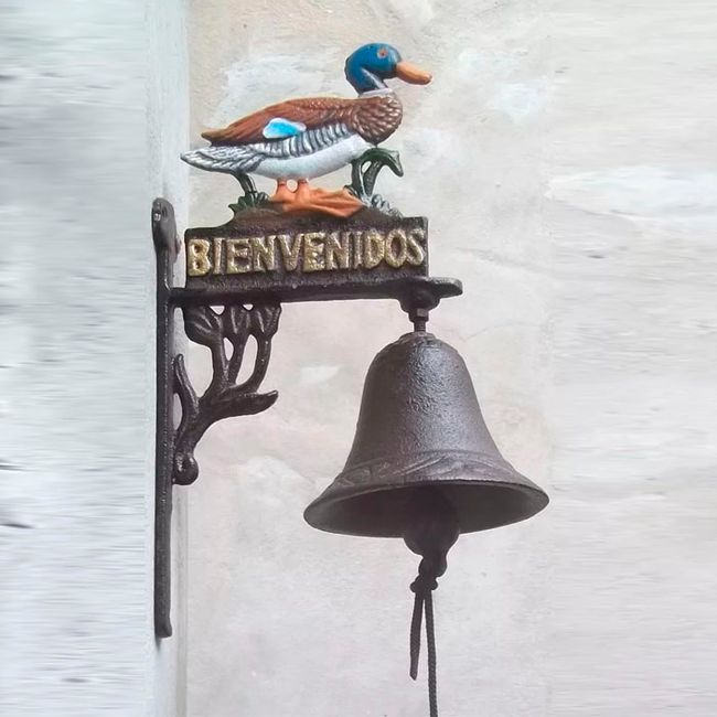 BRIC - Campana decorativa bienvenidos