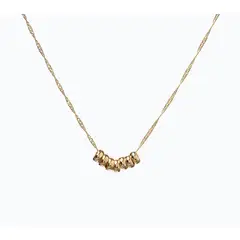 LA GARZA - Collar Oro Amarillo 18 kts Mujer Dijes