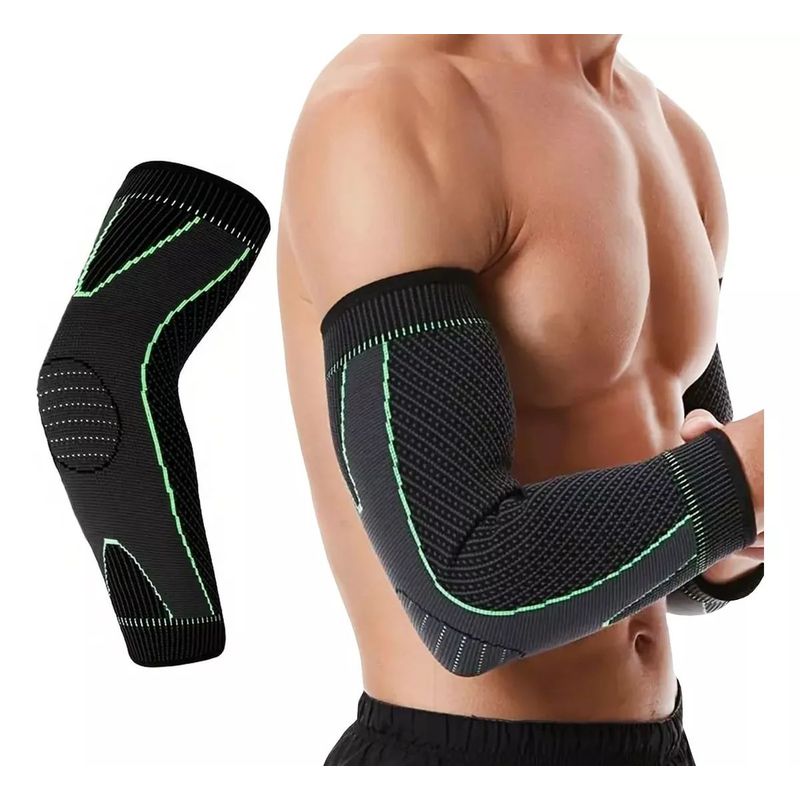 KUANGYE - Manga Deportiva De Compresión Para Brazo Compress Coderas Ortopedía
