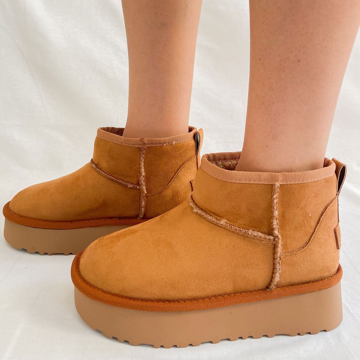 EVERSO - Botin De Nieve Mujer Termico Forrado Antideslizante