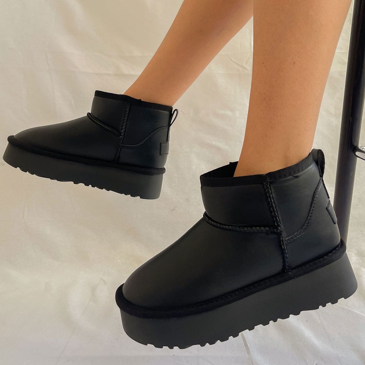 EVERSO - Botin De Nieve Mujer Termico Forrado Antideslizante