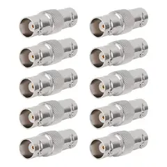 KUANGYE - Pack 10 Coplas Bnc Union Adaptador Conector Hembra Hembra