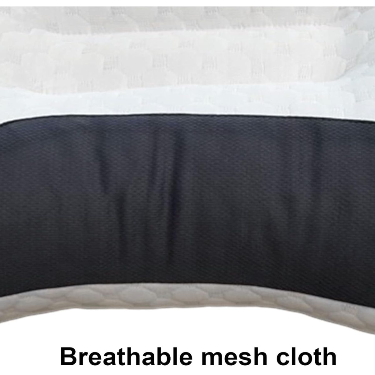 GENERICO - Almohada De Memoria Cervical No Colapsable con Memoria