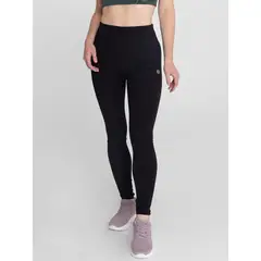 BSOUL - Calza tiro alto Mujer Hr Long Legg Gala Negra