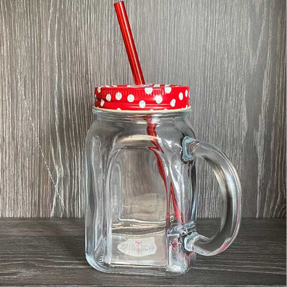 PASABAHCE - Jarro Mug Homemade 450ml con tapa Set 6 piezas