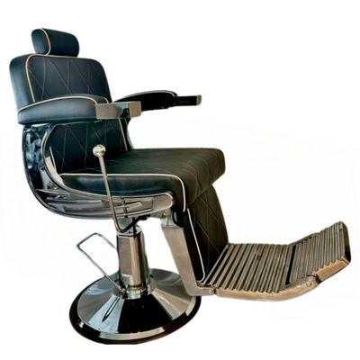 Imagen 2 del producto Sillón de Barbería Peluquería American - Negro.-