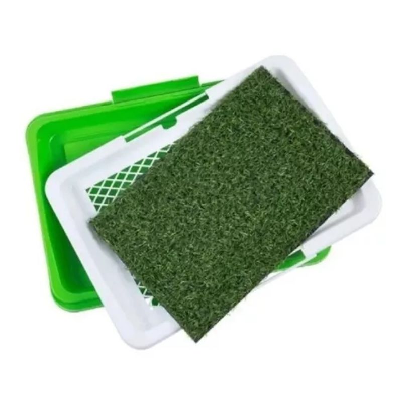 GENERICO - baño para perros y gatos ecologico mascotas 3 niveles 47x34