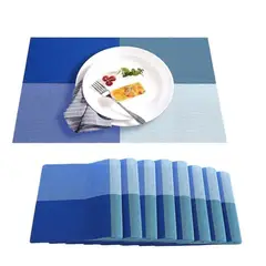 AZ AURAZEUS - Set De 4 Individuales Para Mesa Mantel Impermeables Diseños