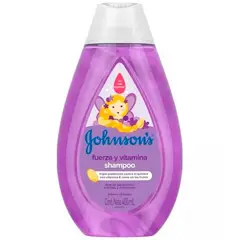 JOHNSON'S BABY - Shampoo Para Bebe Fuerza Y Vitamina 400ml Johnsons Baby