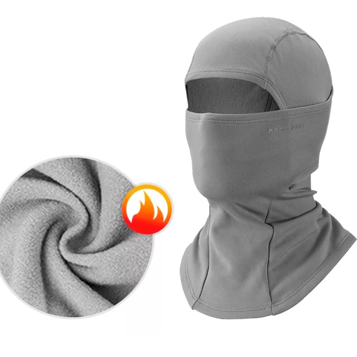 GENERICO - Mascara Balaclava Rockbros Ciclismo Micropolar Moto Gorro Uv
