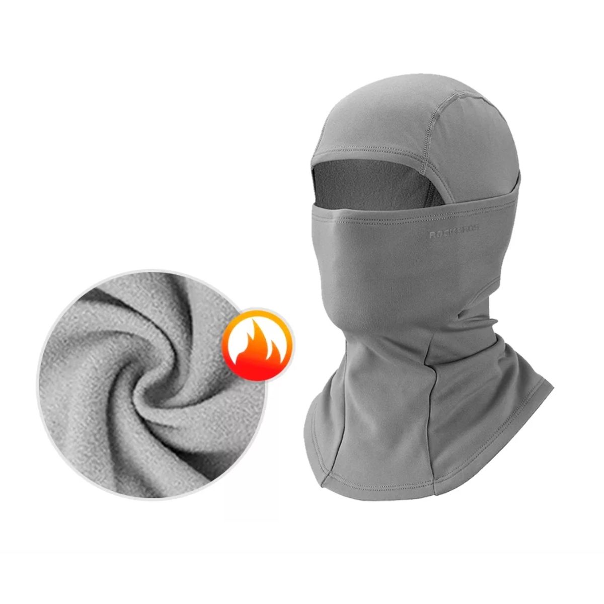 GENERICO - Mascara Balaclava Rockbros Ciclismo Micropolar Moto Gorro Uv