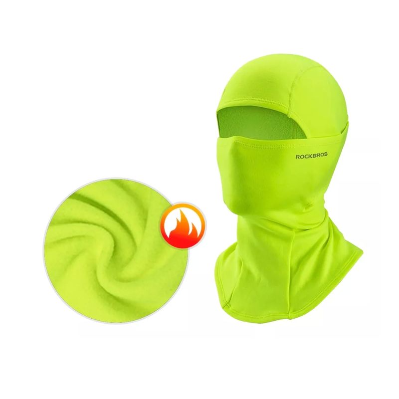 GENERICO - Mascara Balaclava Rockbros Ciclismo Micropolar Moto Gorro Uv