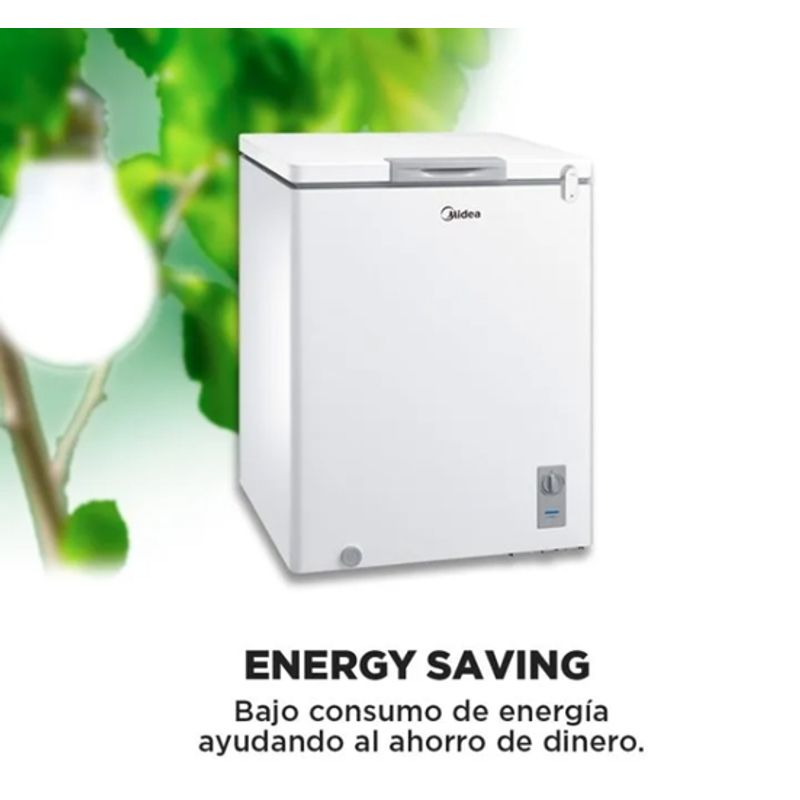 MIDEA - Freezer Horizontal Frio Directo 99 lts MIDEA