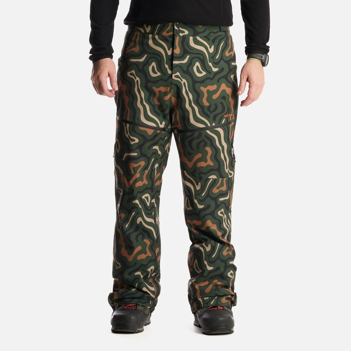 HAKA HONU - Pantalon Hombre Kunk Print Verde Militar Haka Honu