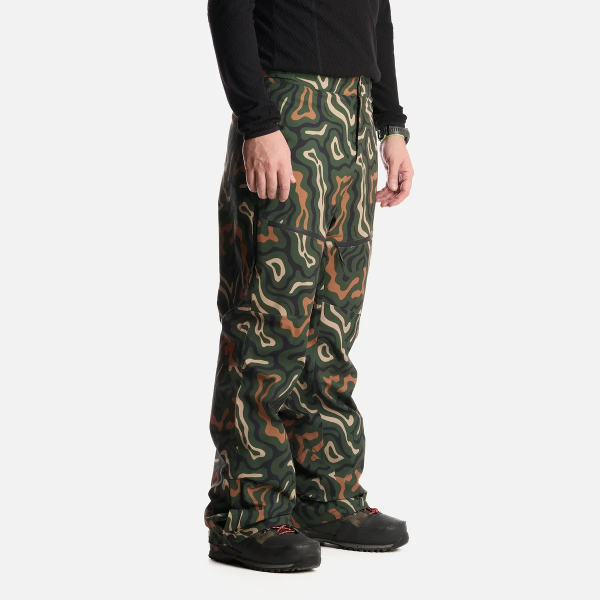 HAKA HONU - Pantalon Hombre Kunk Print Verde Militar Haka Honu
