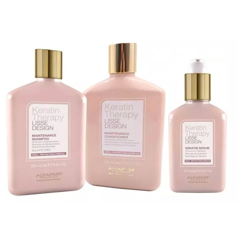 ALFAPARF MILANO - Kit Mantenimiento Keratin Therapy 250ml Alfaparf.