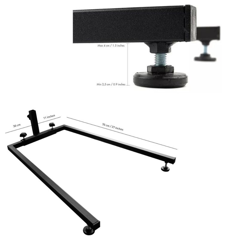 KANKA - Kanka - Base O Soporte De Acero Para Pisos duros del Asador Kanka