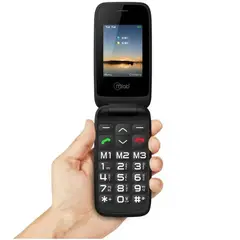 MLAB - Teléfono Senior Phone SOS 4G LTE Celular Almeja Mas SIM Card