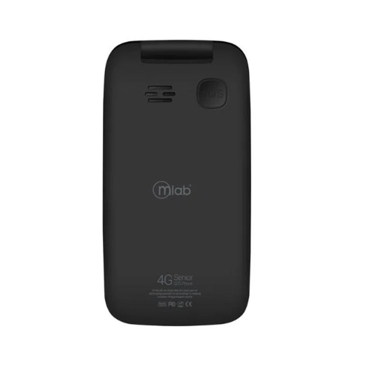 MLAB - Teléfono Senior Phone SOS 4G LTE Celular Almeja Mas SIM Card