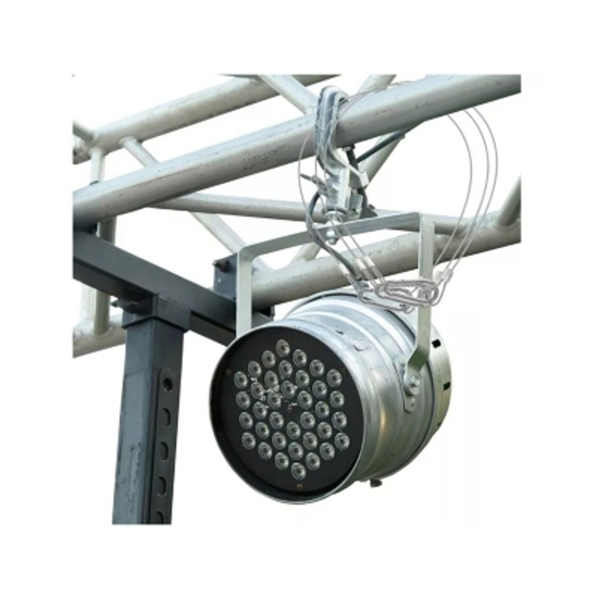 GENERICO - 2 Cables Acero Recubierto 45kg Multifunción 1 Metro X 3mm