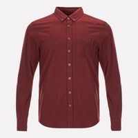 Camisa Hombre Clásica Burdeo