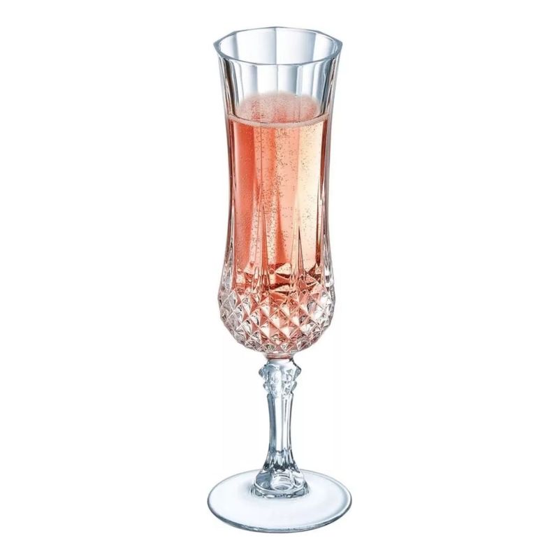 CRISTAL D'ARQUES - 6 Copas De Champagne Espumantes Cristal D'arques 120ml