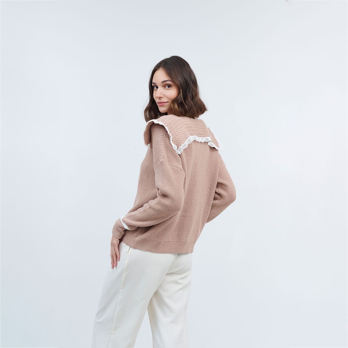 GUINDA - Sweater Dinka Guinda