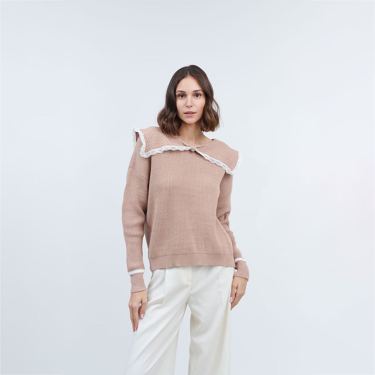 GUINDA - Sweater Dinka Guinda