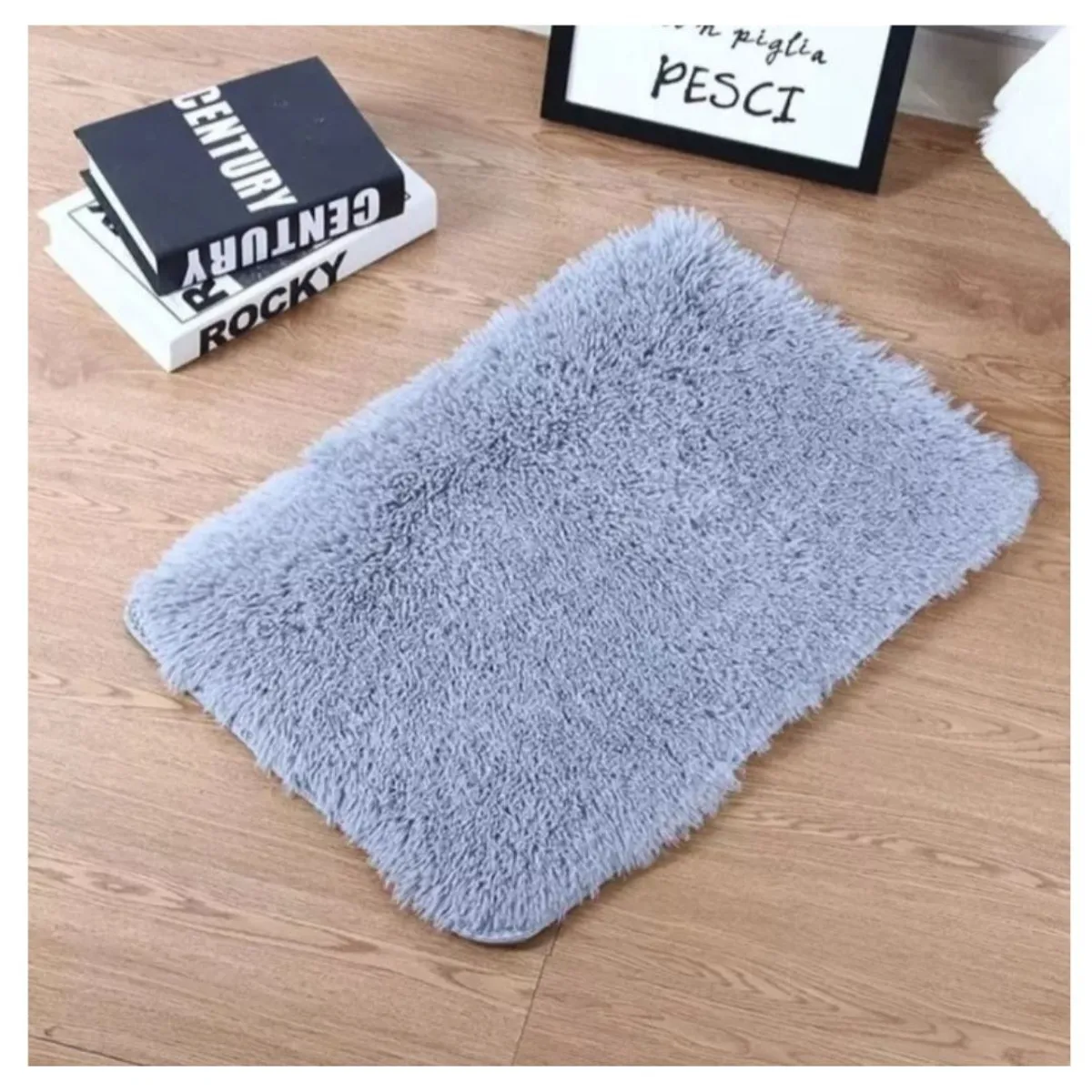 GENERICO - Alfombras Peludas Pequeñas De 50cmx70cm Unicolor