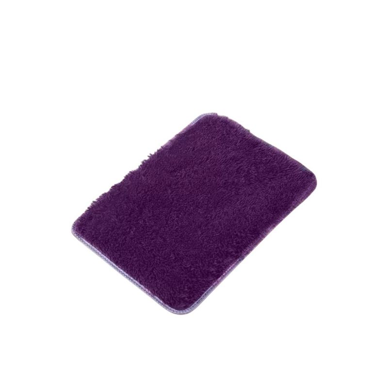 GENERICO - Alfombras Peludas Pequeñas De 50cmx70cm Unicolor