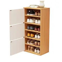 DE TODO Y MAS - Zapatero Gabinete Cómoda Organizador De Zapatos Con 3 Puertas