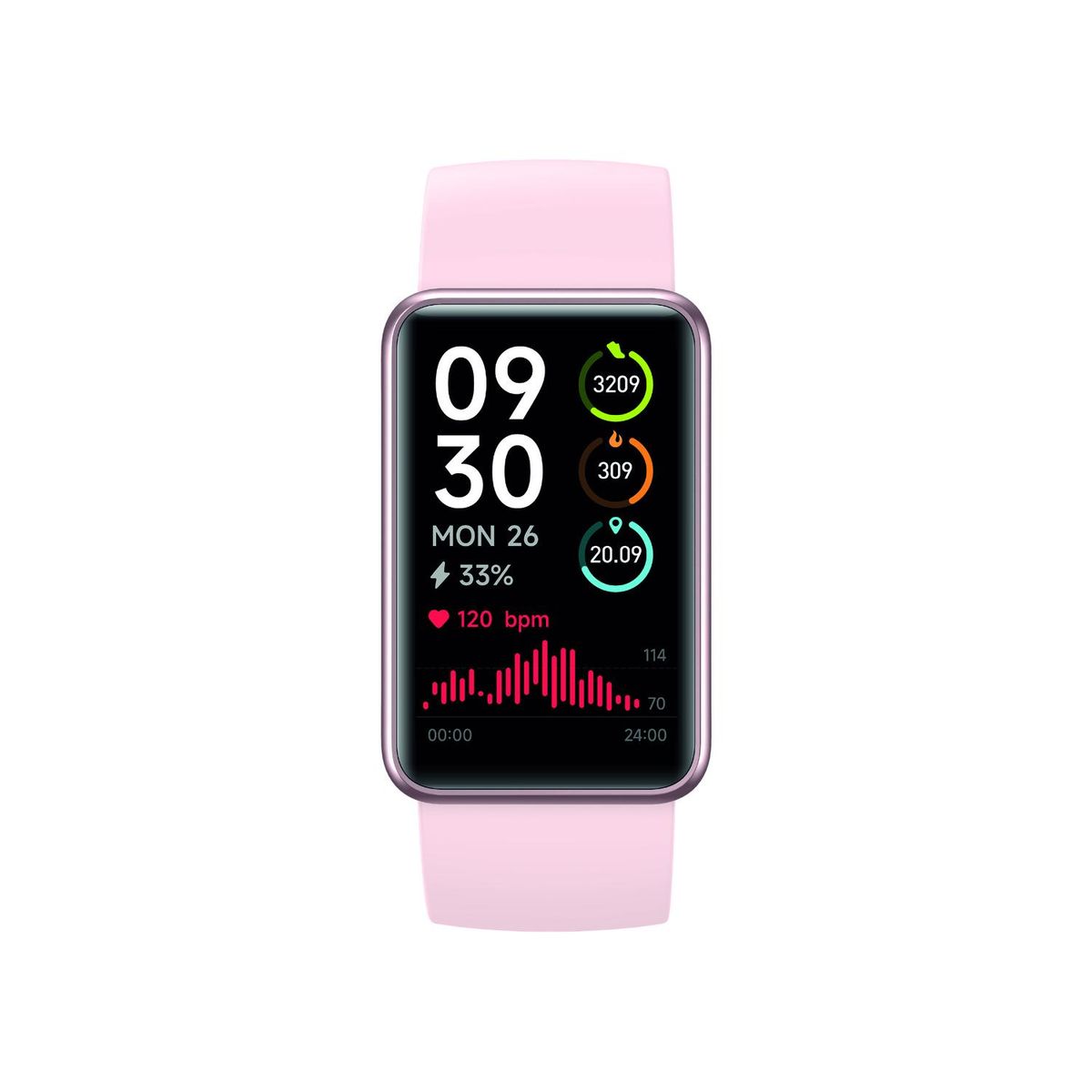 LHOTSE - Banda Smartband Lhotse Flow 3 Pink